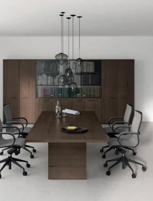 Besprechungs Konferenztisch Büromöbel Besprechungstisch Tisch Büro Design Holz