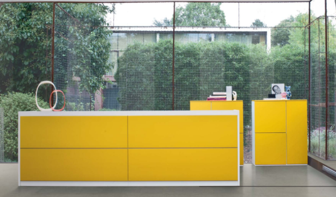 Empfangstisch Büromöbel Thekenmöbel Tisch Kanzlei Praxis Frezza Empfangstische