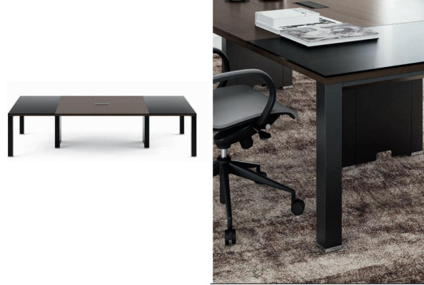 Tische Tisch Büro Design Holz Besprechungs Möbel Konferenztisch Büromöbel Frezza