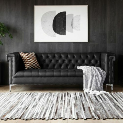 Englische Stil Möbel Chesterfield Drei Sitzer Couch Pink Turkis 3er Blau Sofa