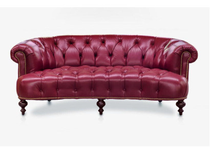Designer Chesterfield Dreisitzer Couch Pinkes Sofa Luxus Design