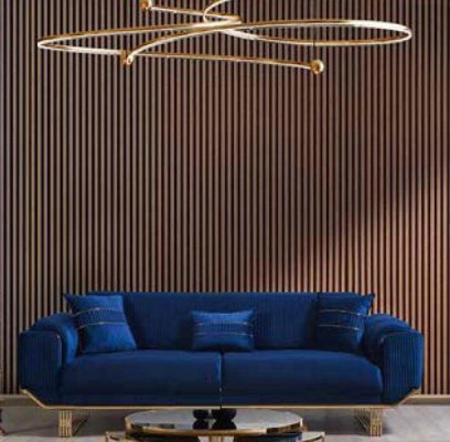 Polster Designer Möbel Dreisitzer Sofa 3 Sitzer Sofas Luxus Textil