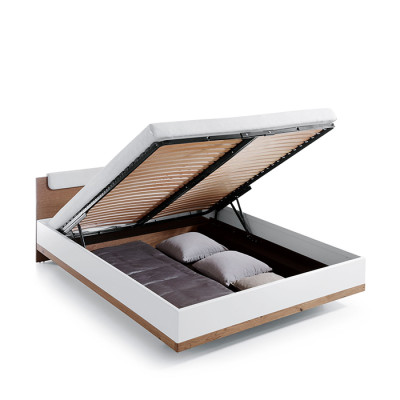 Klassisches Bett Betten Ehebett Doppelbett Holzbett Landhaus - Model CM-B2