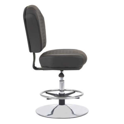 Stilvoll Barhocker Stuhl Designer Metall Esszimmerstuhl Hocker Bar Grau Neu