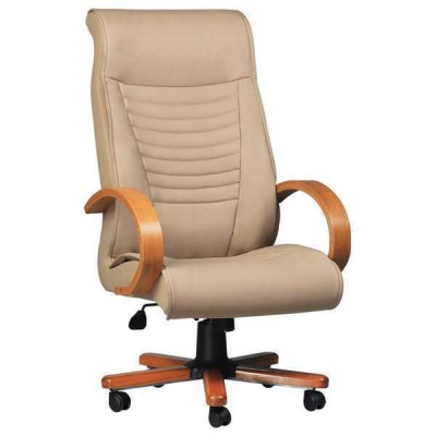 Luxus Gaming Chair Beige Bürostuhl Schreibtisch Drehstuhl Chefsessel Neu