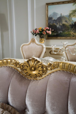 Sofagarnitur Sofa Sitzer Couchtisch Sessel Sofas Set Stoff Luxus Sitz 5tlg.