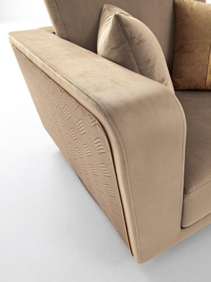 Sofagarnitur 3+1+1 Sitzer Set Design Sofa Polster Couchen Couch Klassisch 3 tlg.