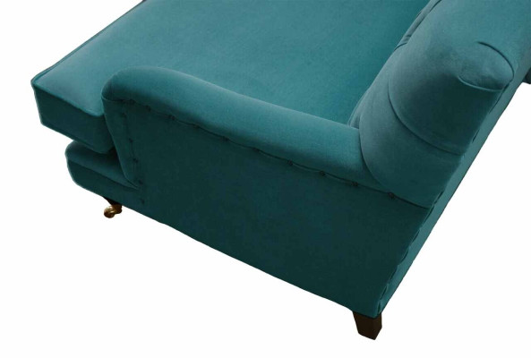 Designer Sofa 3 Sitzer Chesterfield Couch Polster Sitz Dreisitzer Textil