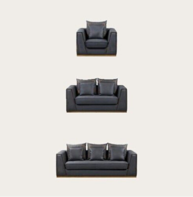 Luxus Möbel Sofagarnitur Couch Sofa Polster 3 2 1 Sitzer mit Couchtisch