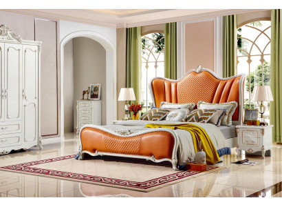 Klassisches Schlafzimmer Set Couch Bett Elegante Möbel 3tlg. Set Betten