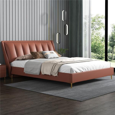 Betten Textil Hotel Luxus Polster Sitz Stoff Italien Designer Bett Schlafzimmer