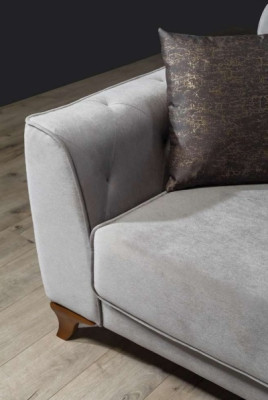 Sitzgarnitur Couch 3+1 Sitz Garnitur Design Sofas Sofa Barock Polster Sessel