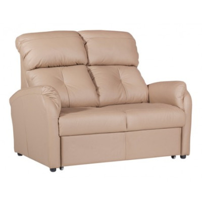 Sofagarnitur 3+2 Sitzer Set Design Sofa Polster Couch 100% Leder Bettfunktion