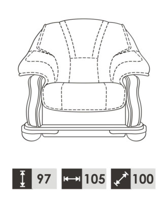 Sofagarnitur 3+1+1 Sitzer Klassischer Wohnlandschaft Polster Couchen Sofas Neu