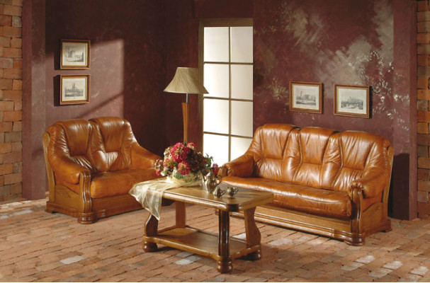 Sofagarnitur 3+2+1 Sitzer Klassischer Wohnlandschaft Sofas Couchen Polster Neu