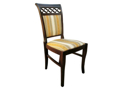 Set 8x Sessel Stuhl Designer Holz Stoff Polster Stühle Gastro Esszimmer Textil