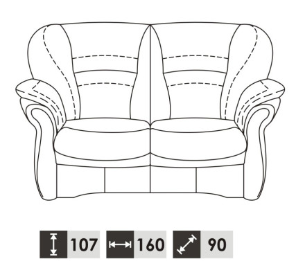 Sofagarnitur Echtleder Sofa 3+2 Sitz Modernes Design Polster Garnitur Set