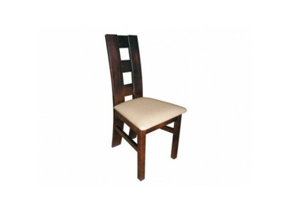 Design Lehnstuhl Sessel Holz Stoff Polster Esszimmer Leder Gastro Stuhl