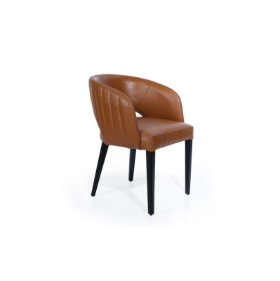 Esszimmerstuhl Stuhl Esszimmer Modern Stühle Holz Design Braun Sitz Sessel Neu