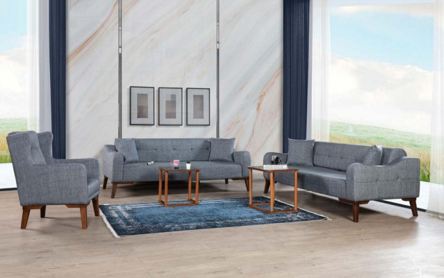 Design Sofa Dreisitzer Couch 3 Sitzer Polster Garnitur Sofas Möbel