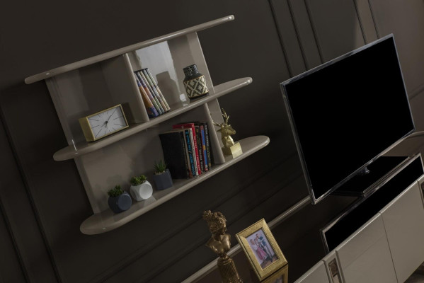 Wohnwand rtv Lowboard Regale Garnitur tv Ständer Sideboard Kommode Wohnzimmer