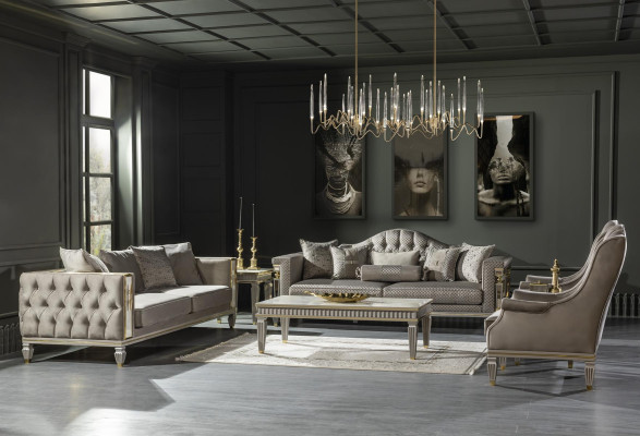 Couchtisch Weiß Beistelltisch Kaffeetisch Design Elegantes Wohnzimmer Tische Neu