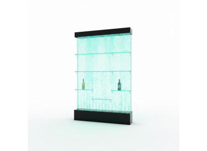 Theke Regale Designer Beleuchtet Led Wasser Wand Bar Regal Säule