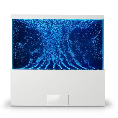 Wassersäulen Trennwand Designer Edelstahl Säulen Wände Led Wand