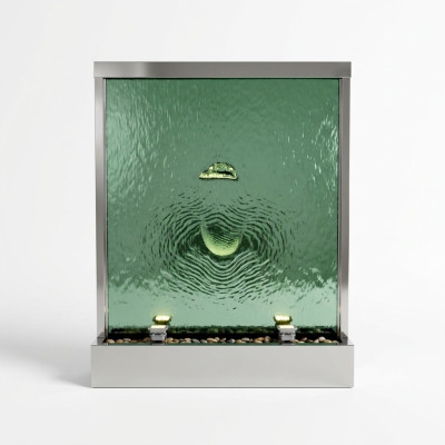 Wasserwand Wassersäule Wasserfall Led Trennwand Luxus Design