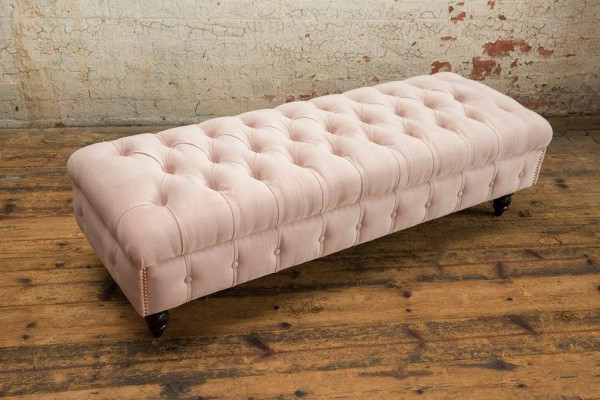 Hocker  Bank Sitz Fußhocker Ottoman Pufa Neu Polsterhocker Pufa Neu Sitzhocker