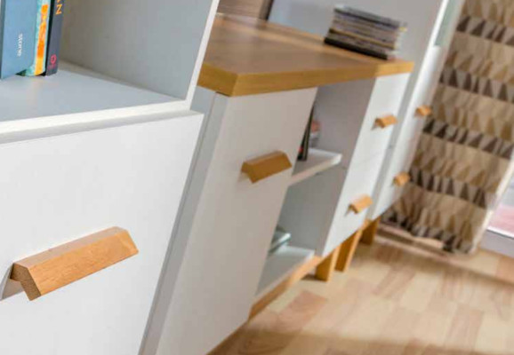 Design Kommode Sideboard Büro Anrichte Wohn Zimmer Möbel Kommoden Schrank Regal