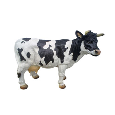 Aufsteller Rind Dekoration Bauernhof Deko Garten Kühe Skulptur Kuh 40cm Neu