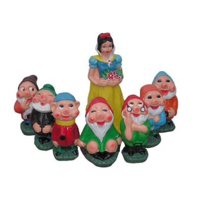 Skulptur Schneewittchen Figur Garten Figuren Skulpturen Statuen Statue 1 Stück