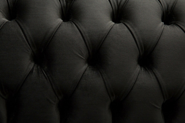 Chesterfield Design Stoff Couch Sessel 1.5 Sitzer Polster Sofas Lounge Neu Club