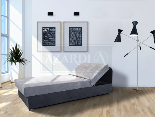 Bett Betten 80*200 Schlafzimmer Leder Polster Textil Bettgestell Stoff Textil