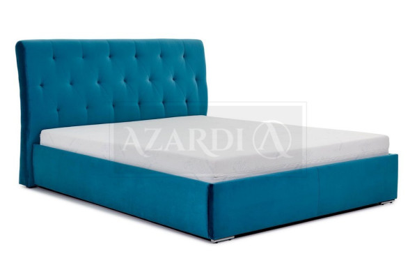 Bett Polster Design Luxus Doppel Hotel Betten 180x200cm Schlaf Zimmer Samt Neu