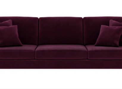 Bordaux Weinrot Stoff Wohnzimmer Sofas Italienische Möbel Design Couchen Polster