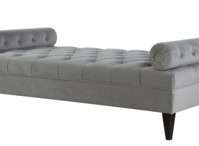 Chaiselongue Modern Design Sofa Liege Möbel Neu Wohnzimmer Stoff Chesterfield
