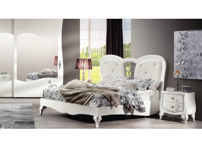 Bett Polster Design Luxus Doppel Hotel Betten Schlaf Zimmer Bettgestelle Holz