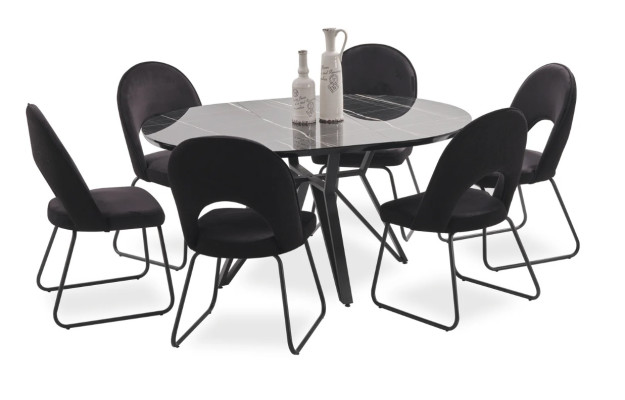 Design 6x Stühle Set Sessel Stuhl Gruppe Gastronomie Neu Esszimmer Küche Gruppen