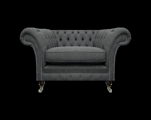 Chesterfield Sessel Polstermöbel Luxus Textil Möbel Wohnzimmer  Chesterfield