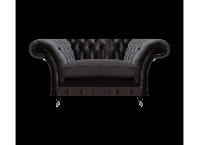 Chesterfield Schwarzer Polstersessel Luxus Sitzmöbel Moderner 1-Sitzer