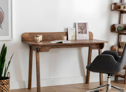 Brauner Holztisch Luxuriöse Schreibtische Designer Holz Ablagentische