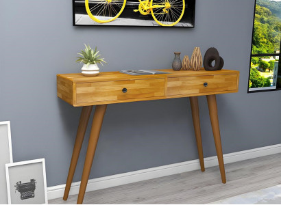 Hochwertig Braun Konsolentisch Design Holz Tisch Konsole Konsolentische