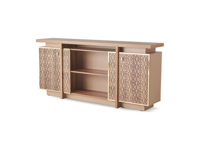 Aktenschrank Sideboard Arbeitszimmer Rechteckig Büroeinrichtung Braun