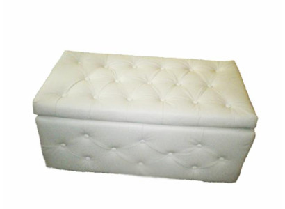 Hocker Chesterfield Beistellhocker Ottomane Couch Leder Stoff Textil CHESTER17