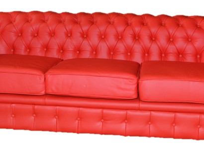 Chesterfield Polster Sofa Couch Designer Garnitur 3 Sitz Couchen Klassisch *Neu*