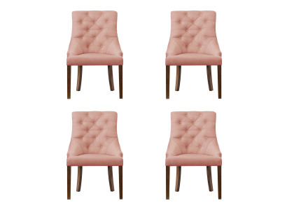 4x Chesterfield Sessel Lounge Club Polster Stuhl Stühle Sitz Garnitur Lehn