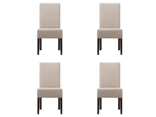 4x Stuhl Set Polster Sitz Stühle Garnitur Wartezimmer Kanzlei Praxis Lounge