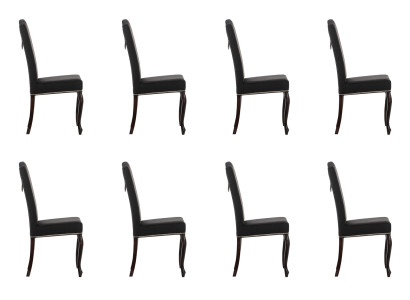 8x Chesterfield Stühle Stuhl Polster Sessel Stuhl Design Sitz Club Garnitur Neu